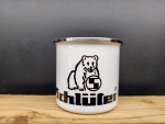Schlüter Bär Emaille Tasse